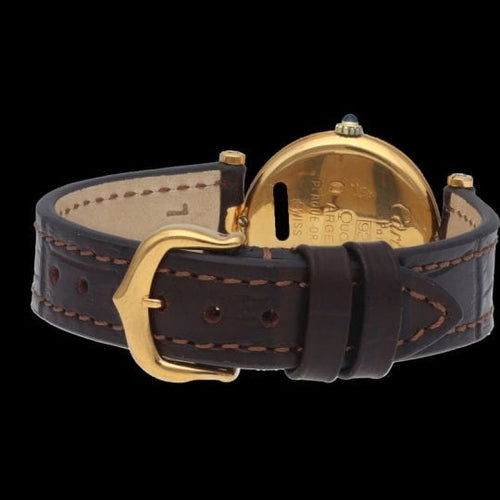 Montre Cartier Montre Must De Cartier Vermeil 58 Facettes MT41244