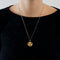 Pendentif Pendentif or jaune décor trèfle 58 Facettes AB46