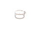 Bague 55 bague MESSIKA glam'azone 2 rangs 06173-wg diamants 0.15ct t55 or 18k 58 Facettes 268297