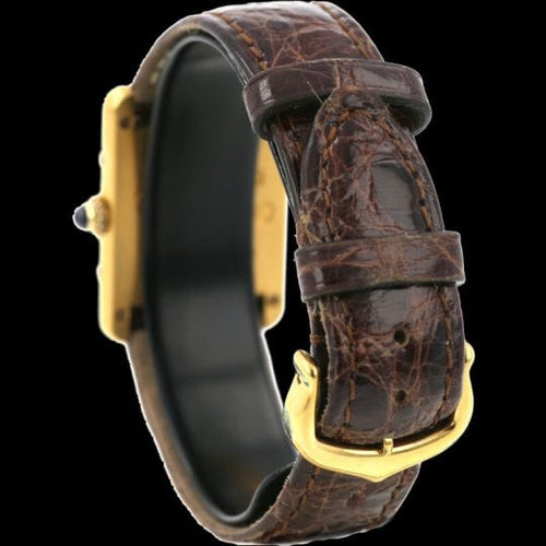 Montre Cartier Montre Tank Vermeil 58 Facettes MT42588