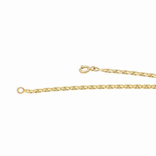 Collier Collier Maille haricot Or jaune 58 Facettes 3552573CN