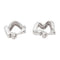 Boucles d'oreilles Boucles d'oreilles Or blanc 58 Facettes 3500489CN