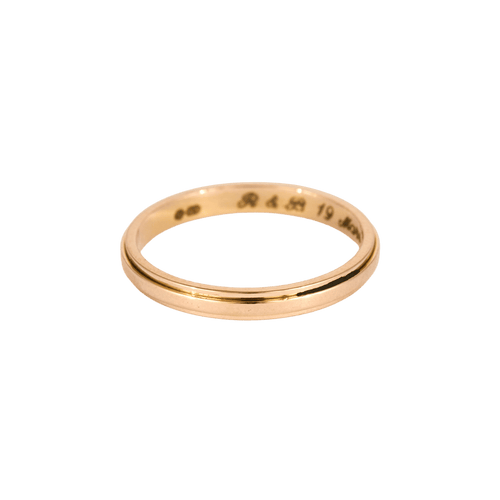 Bague 55 BAGUE ALLIANCE CARTIER OR JAUNE 58 Facettes BO/240030//