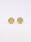 Boucles d'oreilles Boucles d'oreilles fleur or jaune diamants 58 Facettes J539
