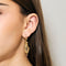 Boucles d'oreilles Pendants d'oreilles or jaune, perles 58 Facettes ALE4254