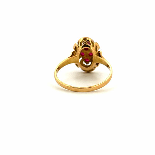 Bague 54 Bague Or Jaune 18k Topazes & Diamants 58 Facettes 43-GS35910-2