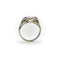 Bague 47 Bague Art Déco en or blanc 14 carats avec diamants et saphirs 58 Facettes A20048