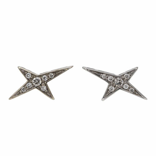 Boucles d'oreilles Mauboussin Boucles d'oreilles Puces French Valentine Or blanc Diamant 58 Facettes 2804215CN