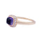 Bague Bague Fred "Pain de sucre" or rose, diamants, améthyste. 58 Facettes 33771