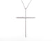 Collier collier avec croix et diamants 58 Facettes