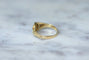 Bague Bague fleur ancienne turquoises et diamant 58 Facettes