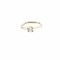 Bague 48 Solitaire Or Blanc et diamant 58 Facettes 72-GS37666