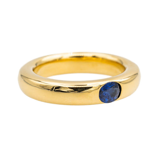 Bague 52 Bague Solitaire Or jaune Saphir 58 Facettes 3164013CN