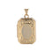 Pendentif Pendentif médaillon or jaune rectangulaire 58 Facettes 24-329