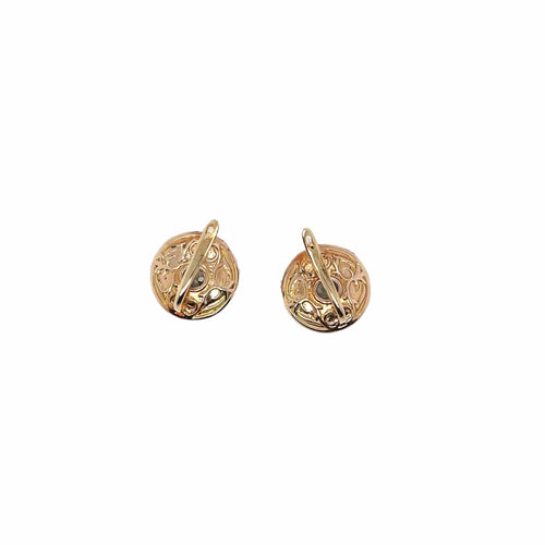 Bague Ensemble bague et boucles d'oreilles victoriennes en or et argent avec diamants 58 Facettes