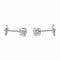 Boucles d'oreilles Boucles d'oreilles Puces Or blanc Diamant 58 Facettes 3547190CN