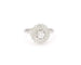 Bague Bague en or blanc entourée de diamants 58 Facettes