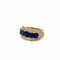 Bague Bague en saphir naturel et diamant Illario 58 Facettes