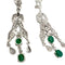 Boucles d'oreilles Boucles d'oreilles en platine et diamants 58 Facettes Q815A