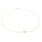 Pendentif Tiffany & Co Collier Solitaire Color by the Yard Or jaune Rubis 58 Facettes 3298648CN