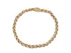Collier vintage collier O.J. PERRIN maille palmier en or jaune 2 tons 58 Facettes 264693