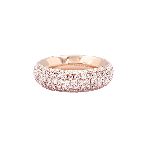 Bague 52 Bague Messika "Divine Enigma" or rose, diamants. 58 Facettes 34268