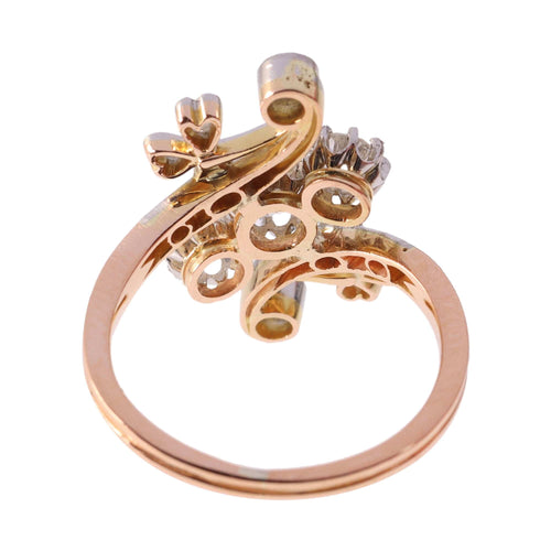 Bague 52 La Bague Diamant Vintage Belle Epoque 58 Facettes 24121-0294