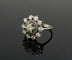 Bague Bague en or blanc sertie de diamants, époque lictueuse italienne 58 Facettes