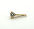 Pendentif Pendentif or 18kt avec un diamant de 0.50cts poids total 0.38 grammes 58 Facettes 461