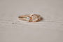 Bague Bague en or jaune avec diamants Old Mine 58 Facettes