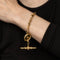 Bracelet Bracelet vintage en diamant Tiffany &amp; Co en or jaune 18 carats avec fermoir à bascule 6,25" Bijoux 58 Facettes G13458