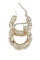 Boucles d'oreilles CRÉOLES GODRONNÉES 58 Facettes 087491