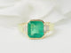 Bague 52.5 Bague en or jaune, émeraude et diamants 58 Facettes 33540