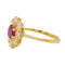 Bague 51 Bague Pompadour Or jaune Rubis 58 Facettes 3249823CN