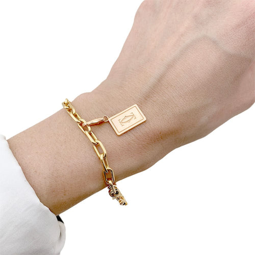 Bracelet Bracelet Cartier breloques. 58 Facettes 34062