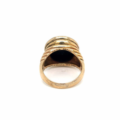 Bague 54 BULGARI - Bague pièce de monnaie, années 1980 58 Facettes