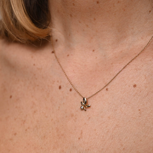 Collier TIFFANY & CO - Collier Olive Leaf Or et diamant 58 Facettes 98228