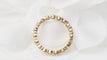 Bague 48 Alliance américaine en or jaune et diamants 1.33ct 58 Facettes 30725