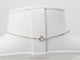 Collier Collier solitaire en or blanc et rubis 2,12ct 58 Facettes 20021