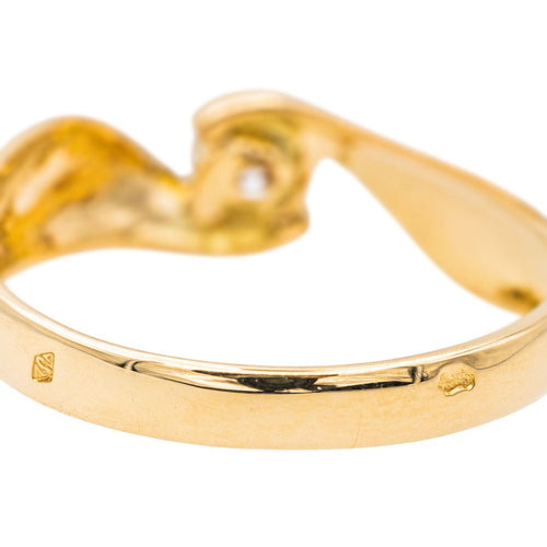 Bague 56 Bague Solitaire Or jaune Diamant 58 Facettes 3655100CN