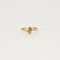 Bague 50 Bague or jaune moldavite 58 Facettes LP38
