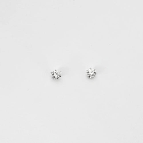 Boucles d'oreilles Puces D'oreilles Or & Diamants 58 Facettes BO/240006