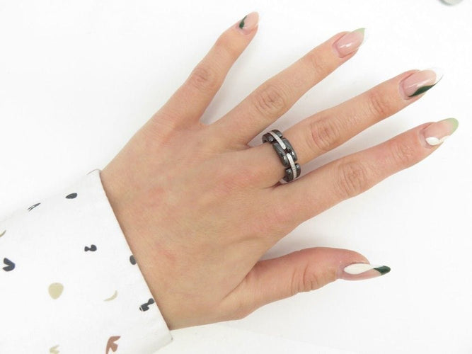 Bague 60 bague CHANEL ultra pm or blanc ceramique diamants 58 Facettes 259225