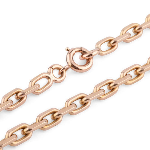 Collier Collier en or jaune maille força limé 58 Facettes 1
