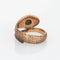 Bague 45 Bague serpent rubis saphir étoile noire, bijoux Serpent Vintage en or rose 58 Facettes G12688