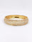 Bracelet Bracelet jonc or jaune diamants 5 ct 58 Facettes J404