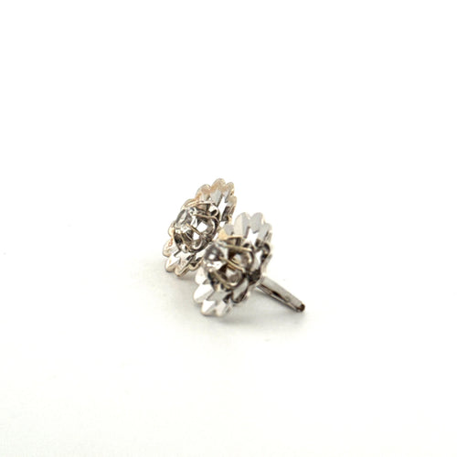 Boucles d'oreilles Dormeuses Or Blanc 58 Facettes C3BO-GS20816-04