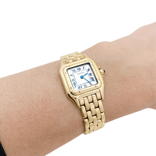 Montre Montre Cartier "Panthère" or jaune. 58 Facettes 34241
