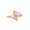 Bague Bague Toi et Moi or jaune 18k et perles de culture 58 Facettes