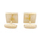 Boutons de manchette Boutons de manchette Bulgari "Quadrato" or jaune, onyx. 58 Facettes 33686